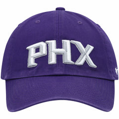 Phoenix Suns '47 Clean Up Wordmark Adjustable Hat Purple - NBA