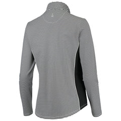 Cleveland Guardians Tommy Bahama Women's Aubrey Stripe Block IslandZone Half-Zip Jacket - MLB