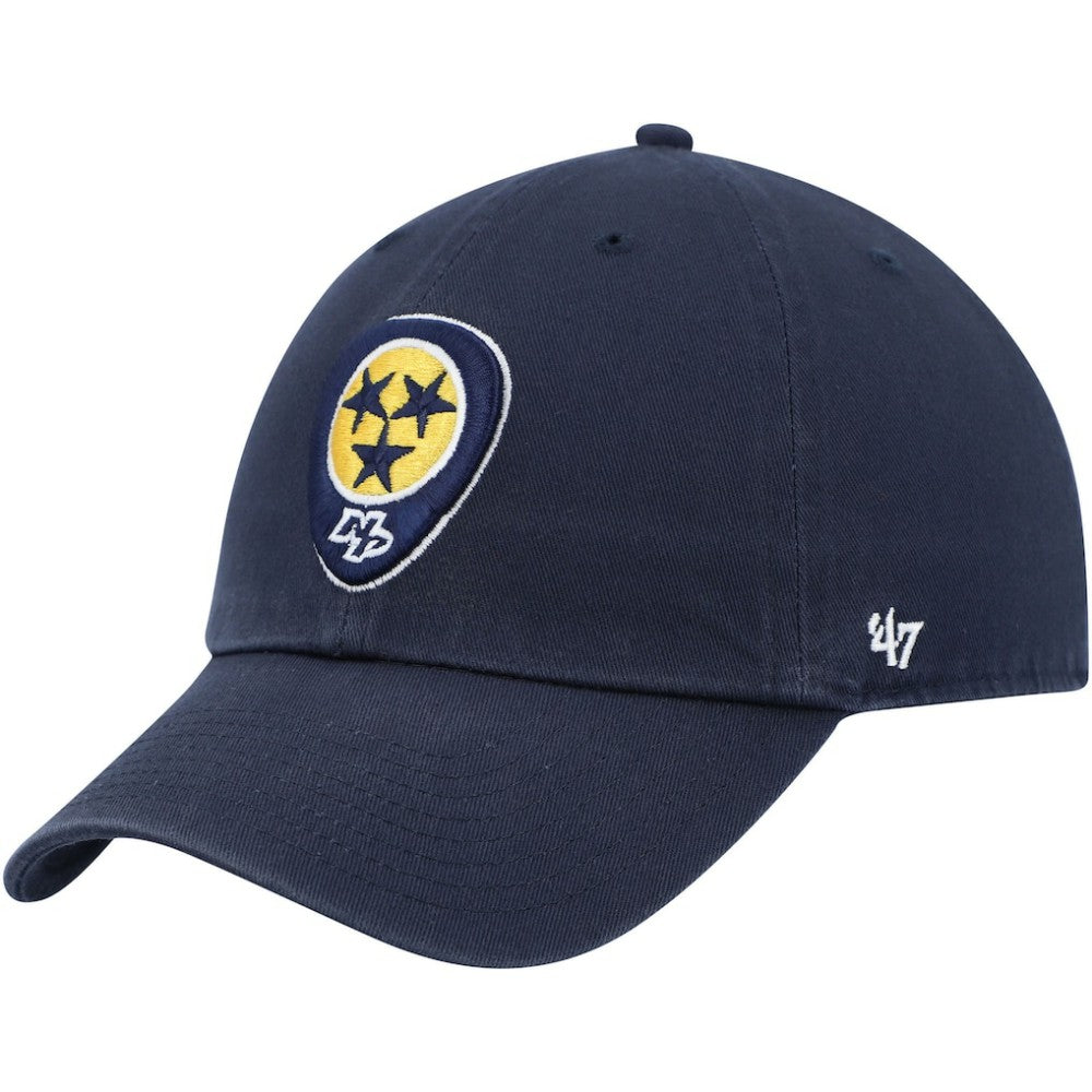 Nashville Predators '47 Logo Clean Up Adjustable Hat - Navy - NHL