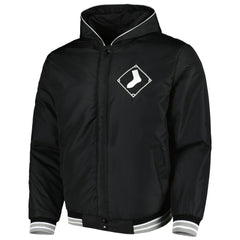 Chicago White Sox JH Design Reversible Fleece Full-Snap Hoodie Jacket - MLB