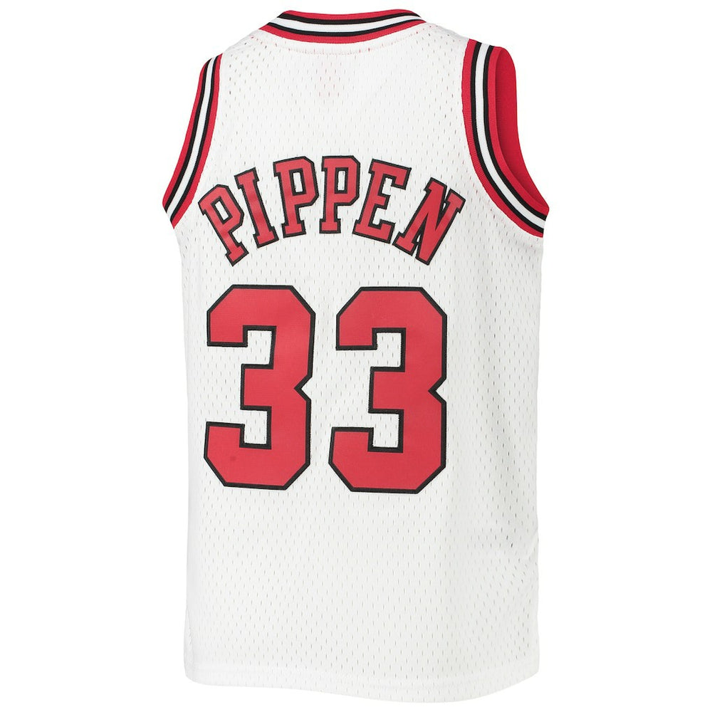 Scottie Pippen Chicago Bulls Youth 1997/98 Hardwood Classics Swingman Jersey White - NBA