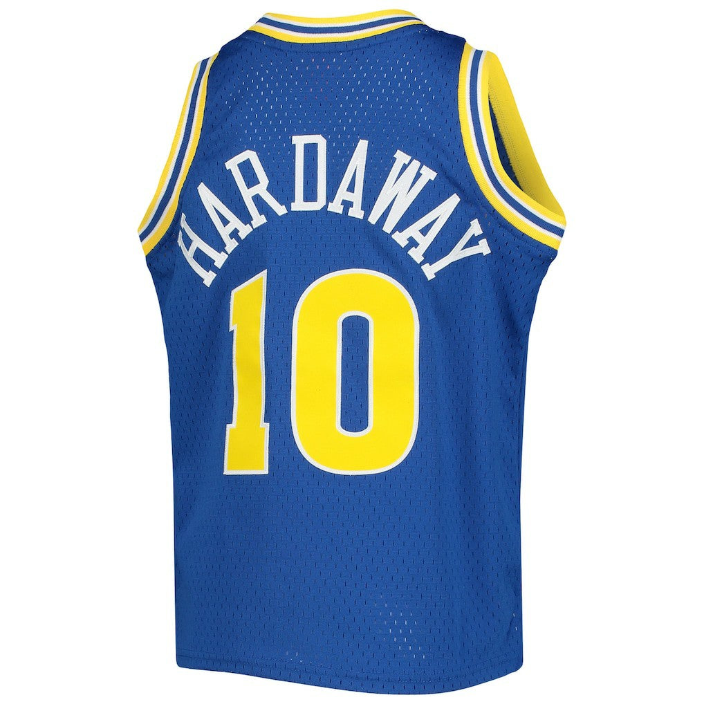 Tim Hardaway Golden State Warriors Youth 1990/91 Hardwood Classics Swingman Jersey Royal - NBA