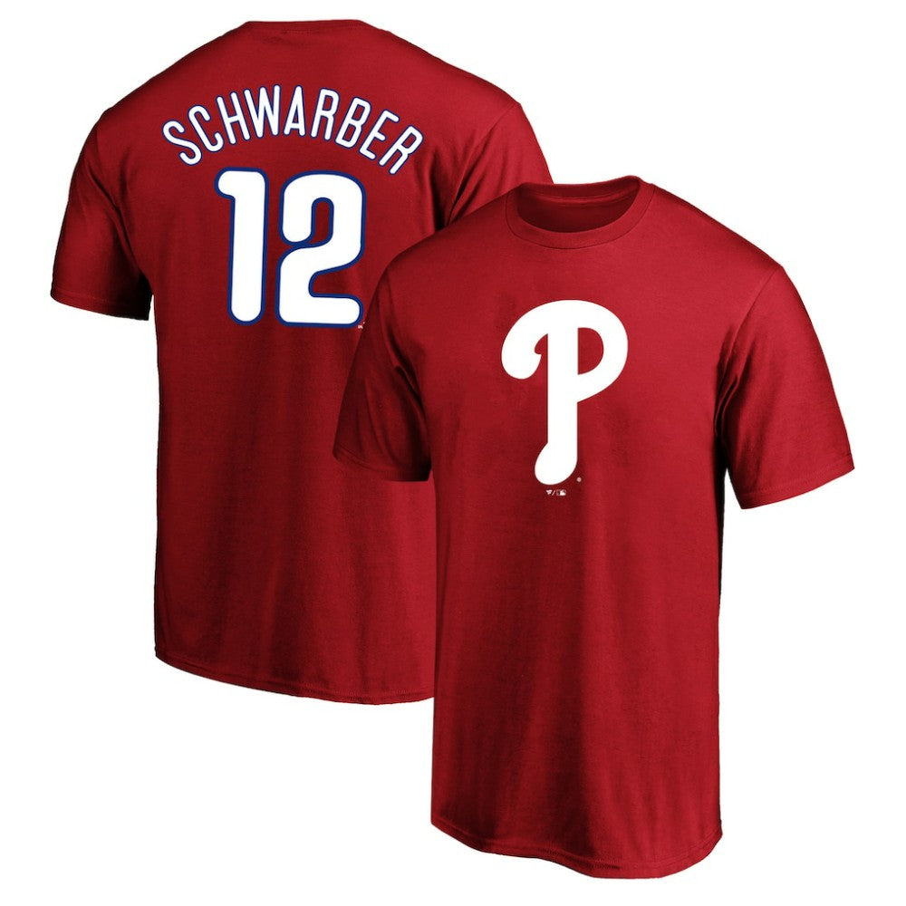 Kyle Schwarber Philadelphia Phillies Fanatics Big & Tall Name & Number T-Shirt - MLB