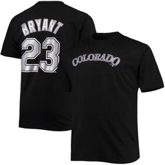Kris Bryant Colorado Rockies Fanatics Big & Tall Name & Number T-Shirt - MLB