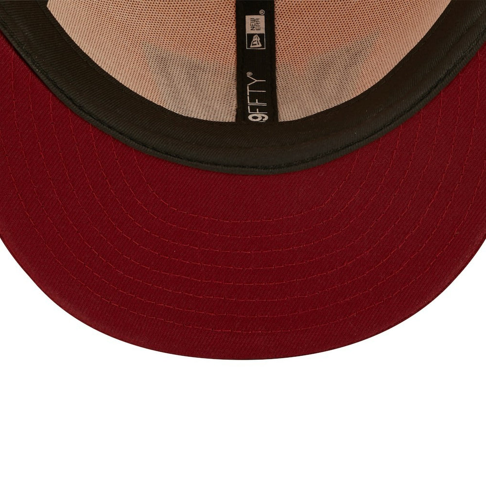 Washington Commanders New Era Flipside 2Tone 59FIFTY Fitted Hat Gold/Burgundy | NFL