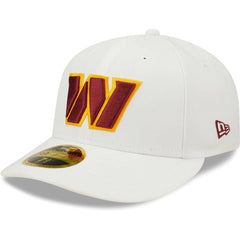 Washington Commanders New Era Omaha Low Profile 59FIFTY Fitted Hat White | NFL