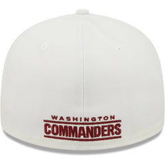 Washington Commanders New Era Omaha Low Profile 59FIFTY Fitted Hat White | NFL