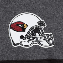 Arizona Cardinals Starter Extreme Pullover Hoodie Heather Charcoal/Cardinal | NFL