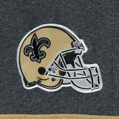 New Orleans Saints Starter Extreme Pullover Hoodie Black/Heather Gray | NFL