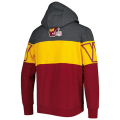 Washington Commanders Starter Extreme Pullover Hoodie Heather Charcoal/Burgundy | NFL