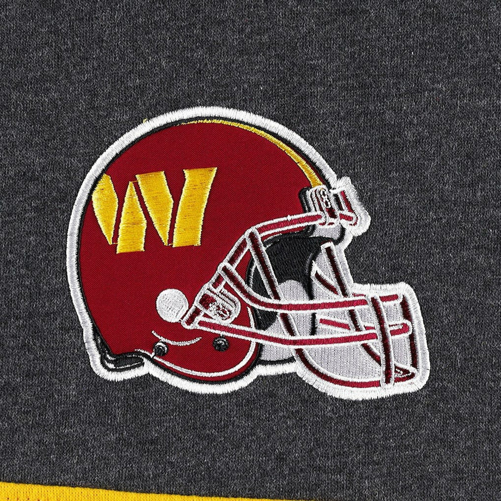 Washington Commanders Starter Extreme Pullover Hoodie Heather Charcoal/Burgundy | NFL