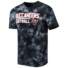Tampa Bay Buccaneers MSX by Michael Strahan Recovery Tie-Dye T-Shirt Black | NFL