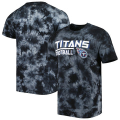 Tennessee Titans MSX by Michael Strahan Recovery Tie-Dye T-Shirt Black | NFL