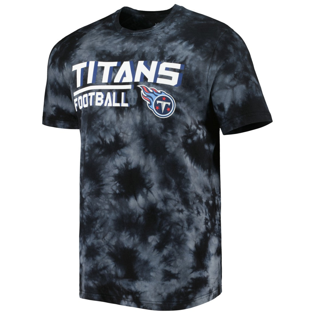 Tennessee Titans MSX by Michael Strahan Recovery Tie-Dye T-Shirt Black | NFL