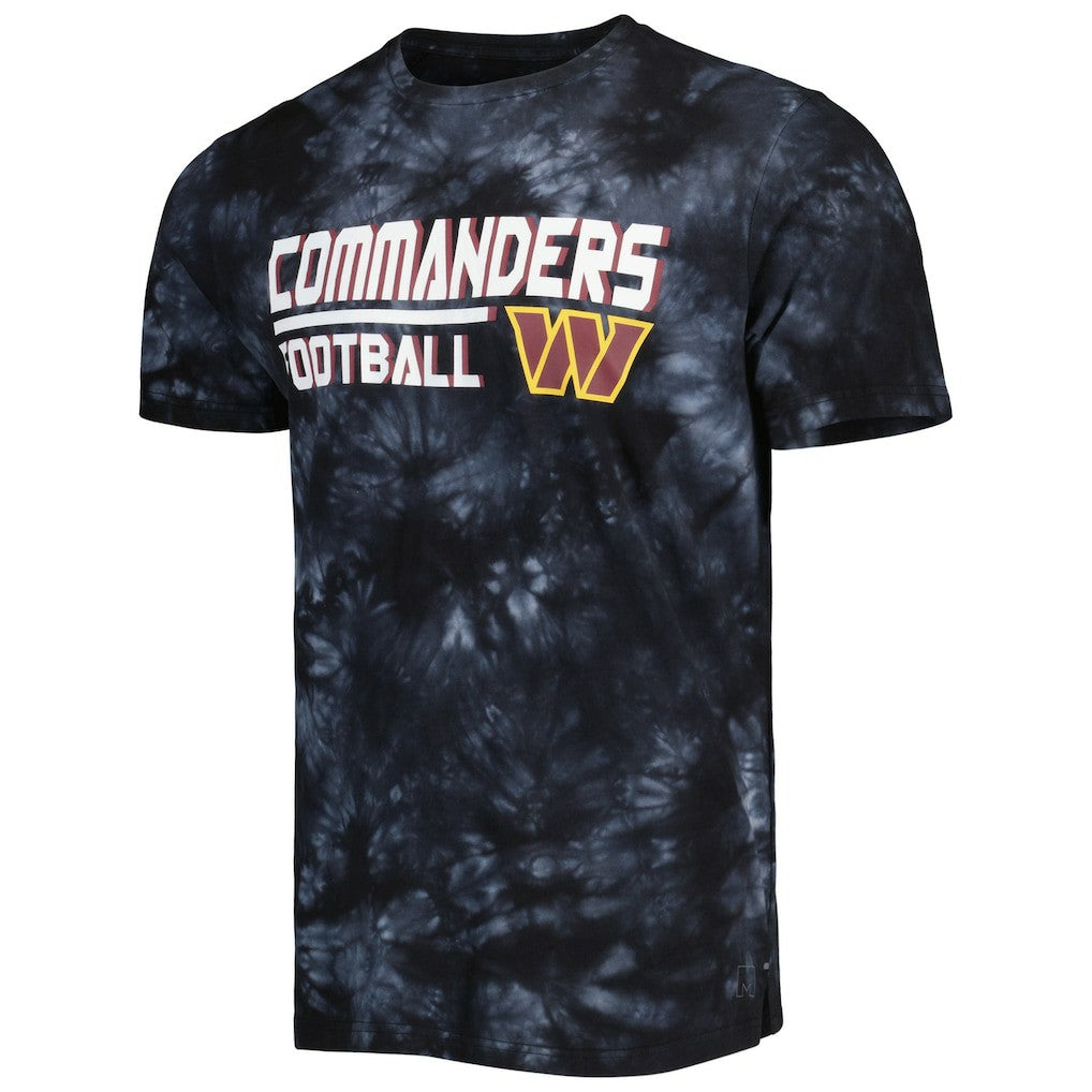 Washington Commanders MSX by Michael Strahan Recovery Tie-Dye T-Shirt Black | NFL