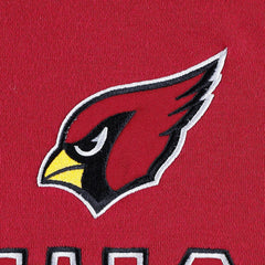 Arizona Cardinals Starter Draft Fleece Raglan Pullover Hoodie Cardinal | NFL