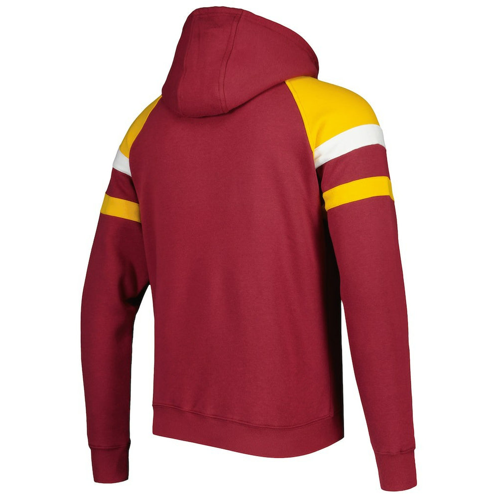 Washington Commanders Starter Draft Fleece Raglan Pullover Hoodie Burgundy | NFL