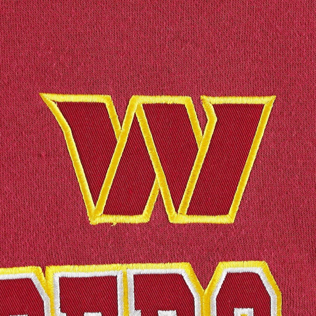 Washington Commanders Starter Draft Fleece Raglan Pullover Hoodie Burgundy | NFL