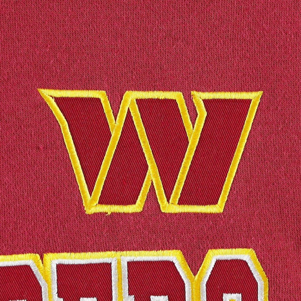 Washington Commanders Starter Draft Fleece Raglan Pullover Hoodie Burgundy | NFL