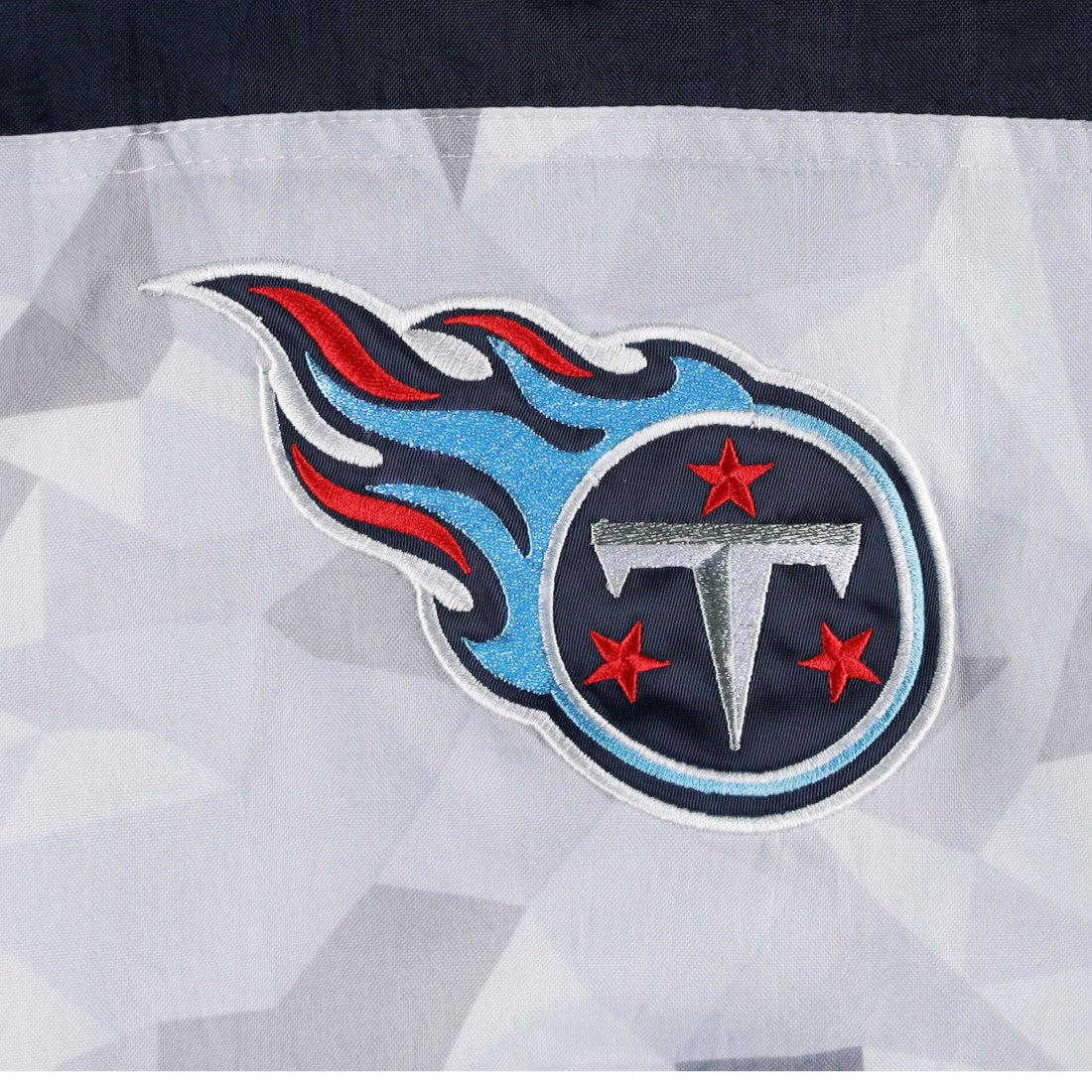 Tennessee Titans Starter Thursday Night Gridiron Raglan Half-Zip Hooded Jacket White/Navy | NFL