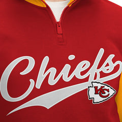 Kansas City Chiefs Tommy Hilfiger Aiden Quarter-Zip Sweatshirt Red/Gold | NFL