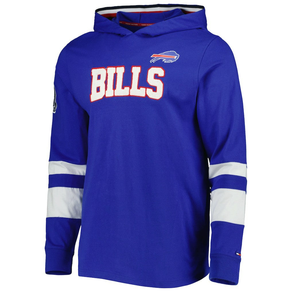 Buffalo Bills Tommy Hilfiger Alex Long Sleeve Hoodie T-Shirt Royal/White | NFL