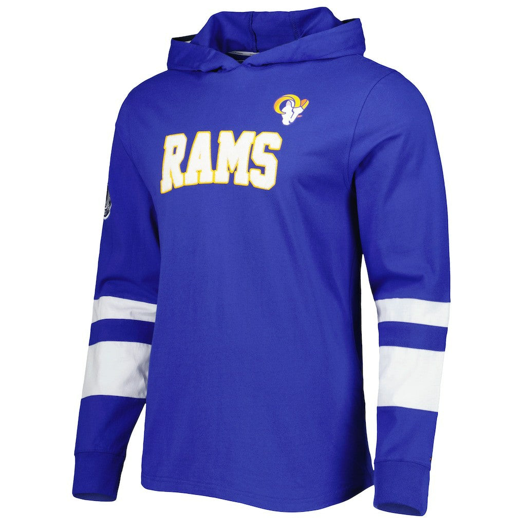 Los Angeles Rams Tommy Hilfiger Alex Long Sleeve Hoodie T-Shirt Royal/White | NFL