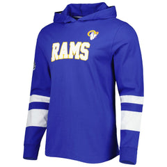 Los Angeles Rams Tommy Hilfiger Alex Long Sleeve Hoodie T-Shirt Royal/White | NFL