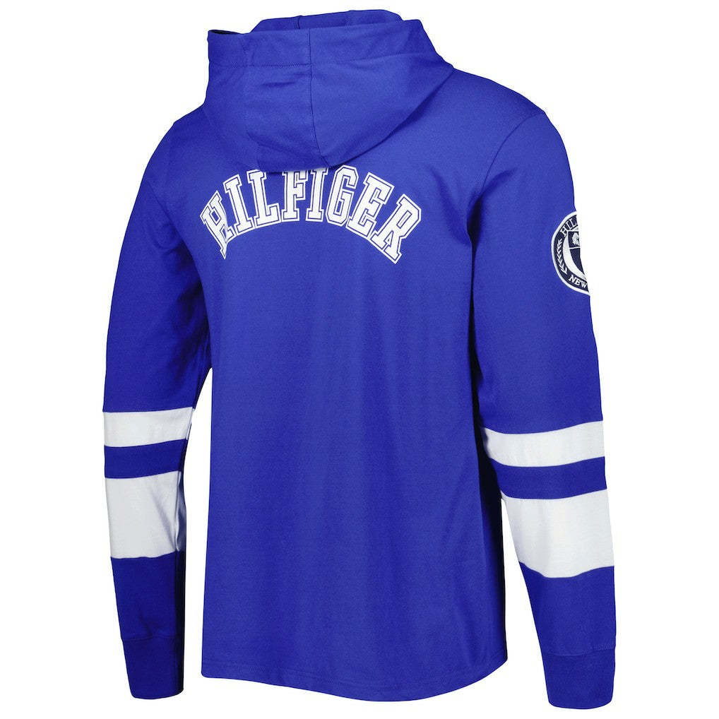 Los Angeles Rams Tommy Hilfiger Alex Long Sleeve Hoodie T-Shirt Royal/White | NFL
