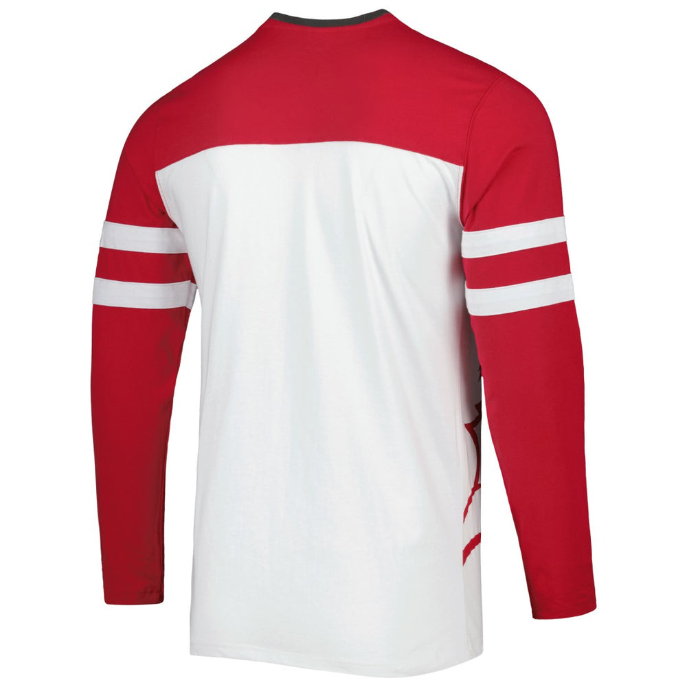 Tampa Bay Buccaneers Starter Halftime Long Sleeve T-Shirt Red/White | NFL