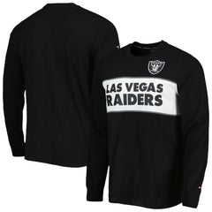 Las Vegas Raiders Tommy Hilfiger Peter Team Long Sleeve T-Shirt Black | NFL
