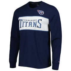 Tennessee Titans Tommy Hilfiger Peter Team Long Sleeve T-Shirt Navy | NFL