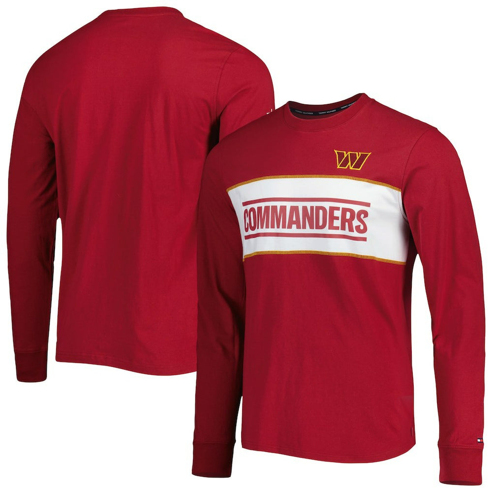 Washington Commanders Tommy Hilfiger Peter Team Long Sleeve T-Shirt Burgundy | NFL