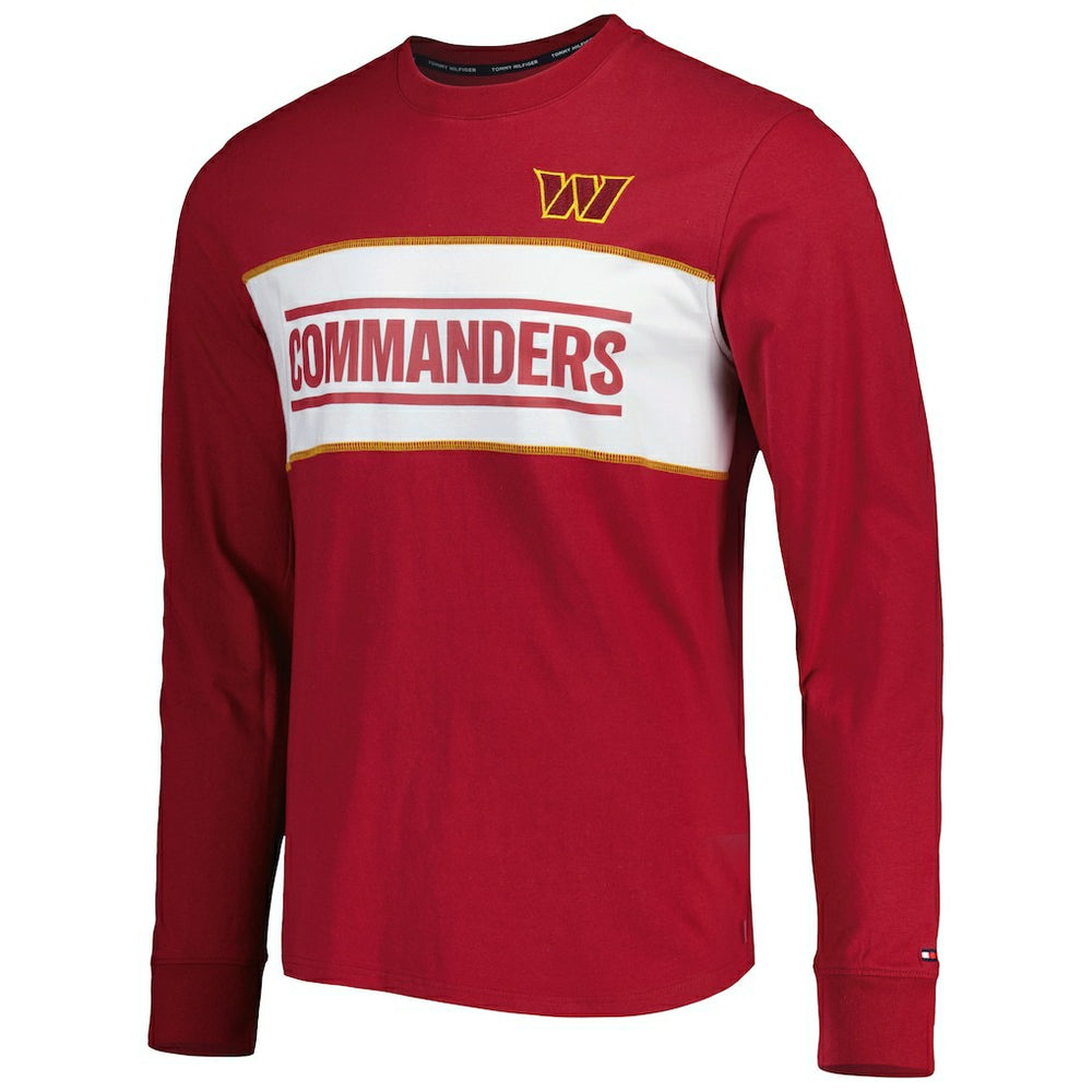 Washington Commanders Tommy Hilfiger Peter Team Long Sleeve T-Shirt Burgundy | NFL