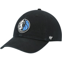Dallas Mavericks '47 Core Logo Clean Up Adjustable Hat Black - NBA