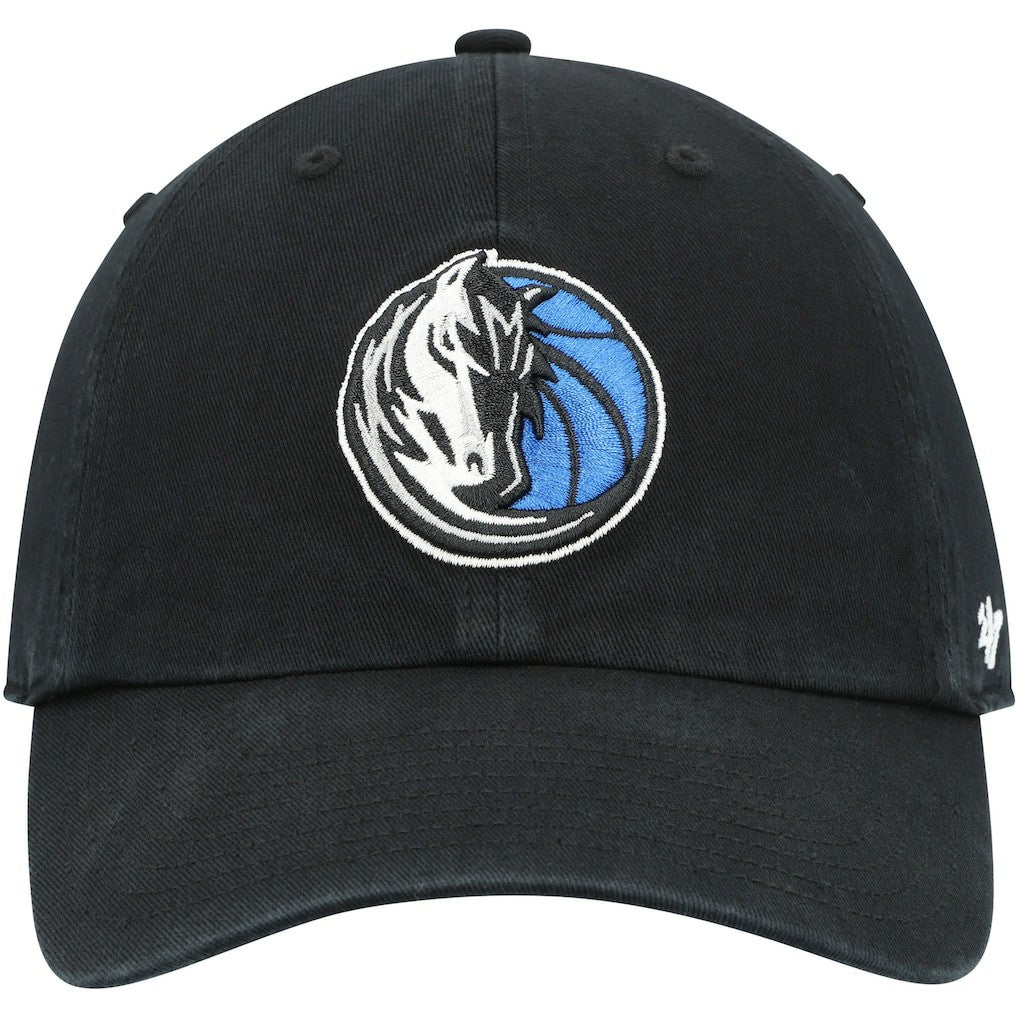 Dallas Mavericks '47 Core Logo Clean Up Adjustable Hat Black - NBA