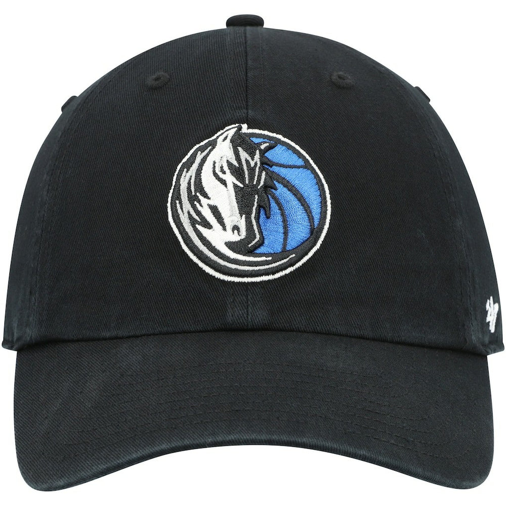 Dallas Mavericks '47 Core Logo Clean Up Adjustable Hat Black - NBA