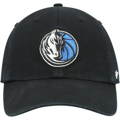 Dallas Mavericks '47 Core Logo Clean Up Adjustable Hat Black - NBA