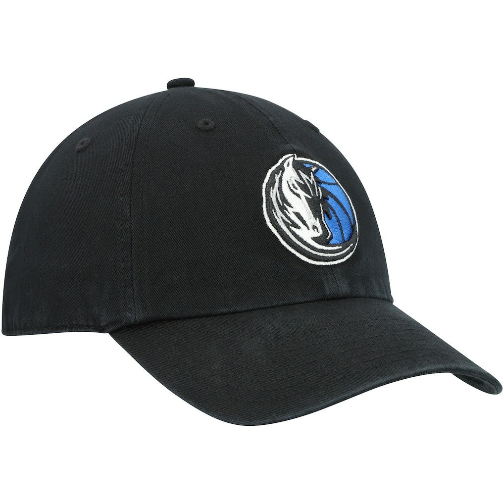 Dallas Mavericks '47 Core Logo Clean Up Adjustable Hat Black - NBA