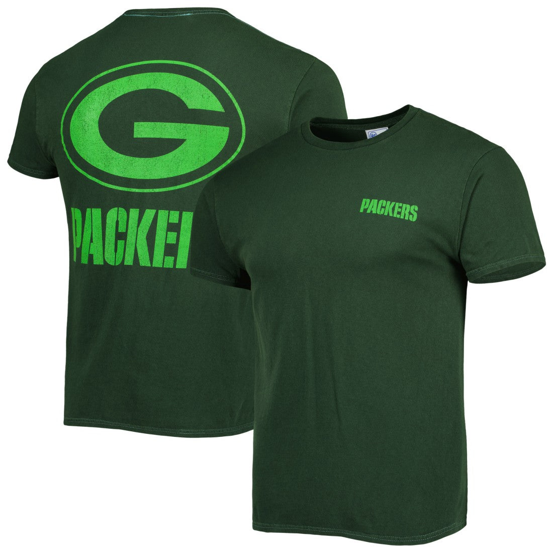 Green Bay Packers '47 Fast Track Tonal Highlight T-Shirt Green | 47 brand
