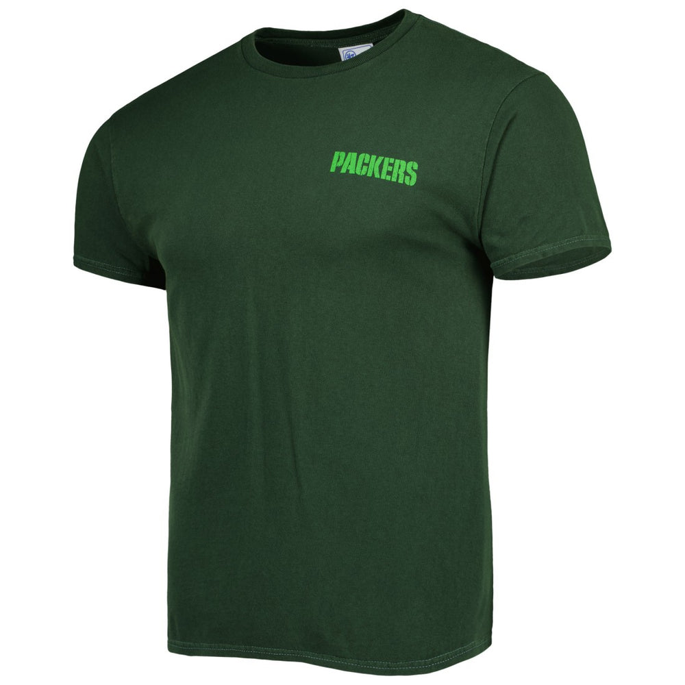 Green Bay Packers '47 Fast Track Tonal Highlight T-Shirt Green | 47 brand