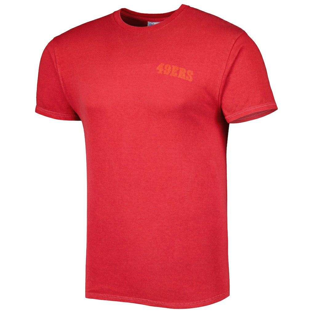 San Francisco 49ers '47 Fast Track Tonal Highlight T-Shirt Scarlet | 47 brand
