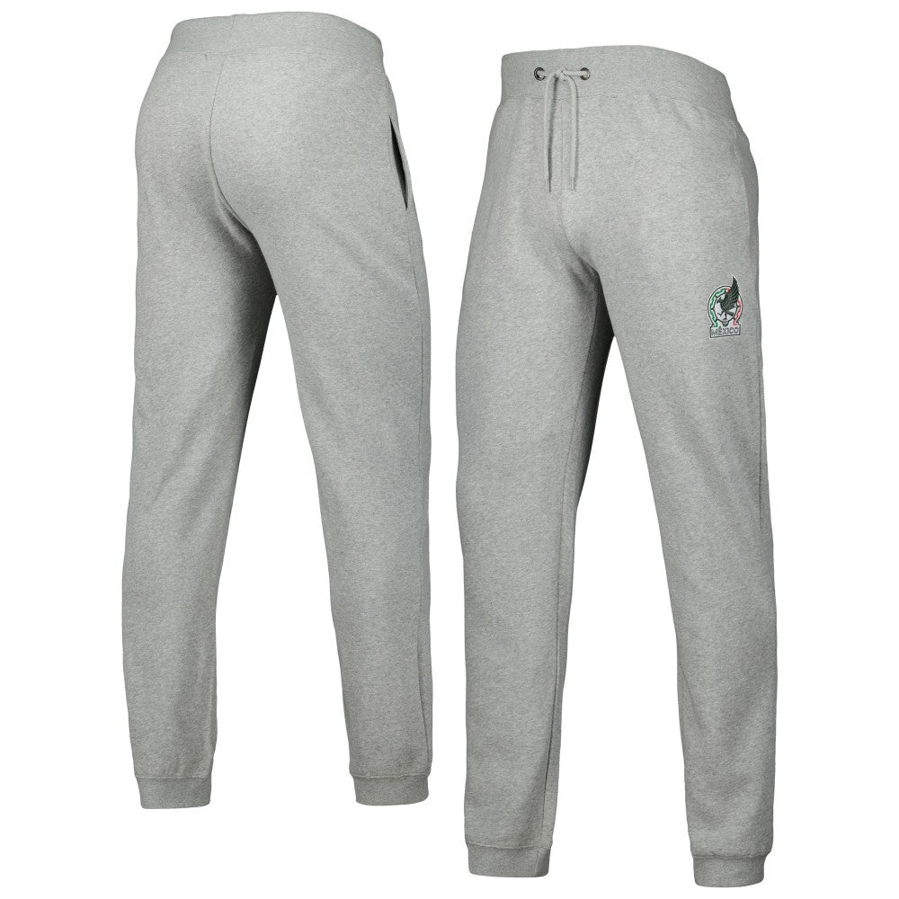 Mexico National Team Logo Sweatpants Heathered Gray - FIFA World CUP