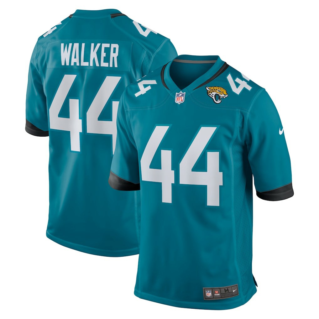 Travon Walker Jacksonville Jaguars Player Game Jersey Teal | Nike for Sale
