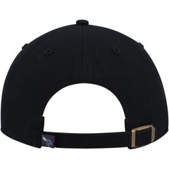 Charlotte Hornets '47 Core Logo Clean Up Adjustable Hat Black - NBA