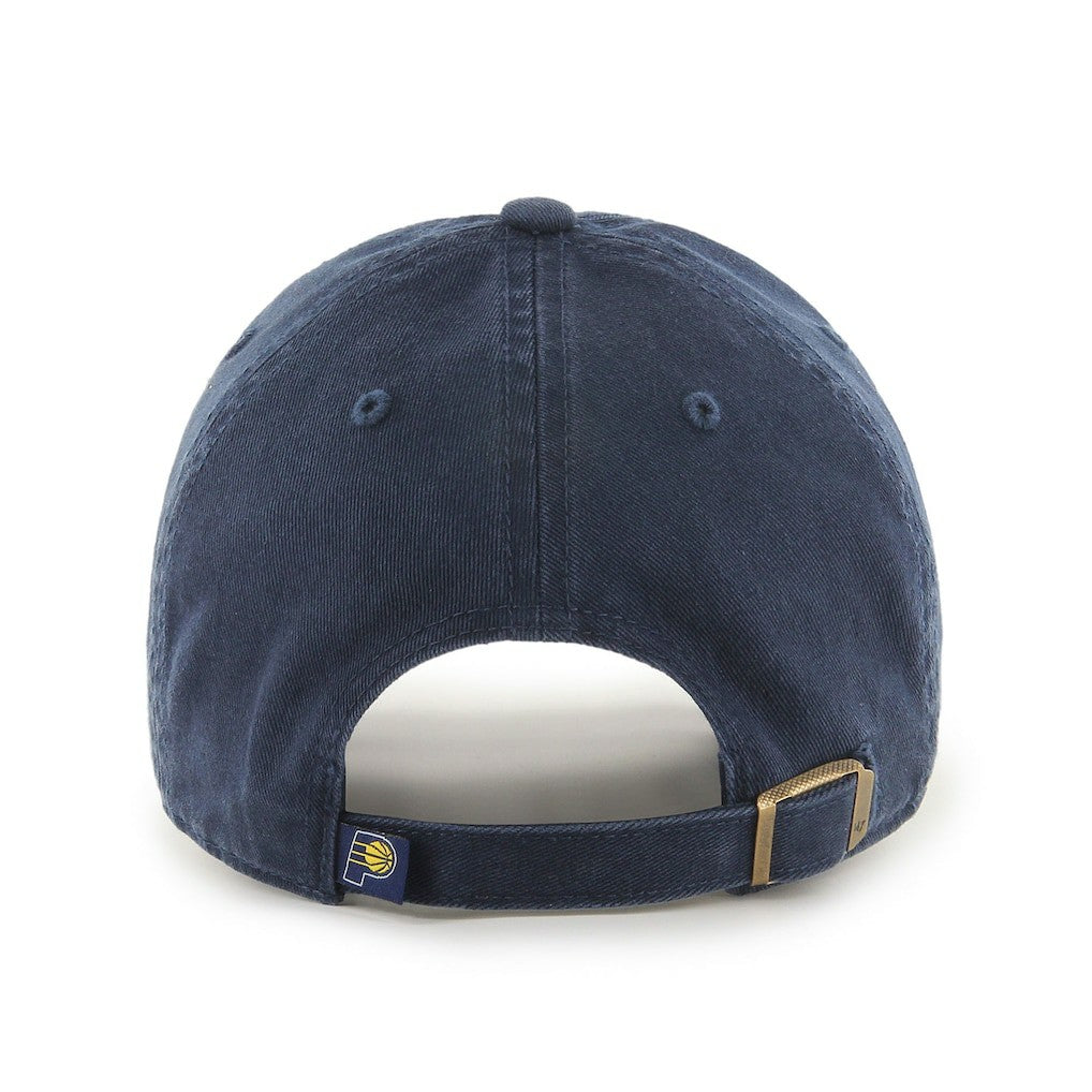 Indiana Pacers '47 Core Logo Clean Up Adjustable Hat Navy - NBA