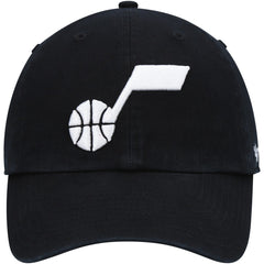 Utah Jazz '47 Core Logo Clean Up Adjustable Hat Black - NBA
