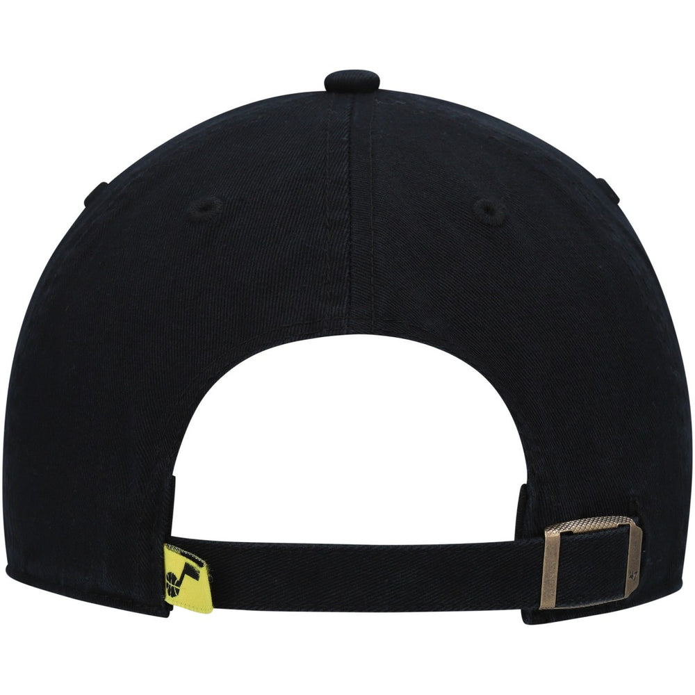 Utah Jazz '47 Core Logo Clean Up Adjustable Hat Black - NBA