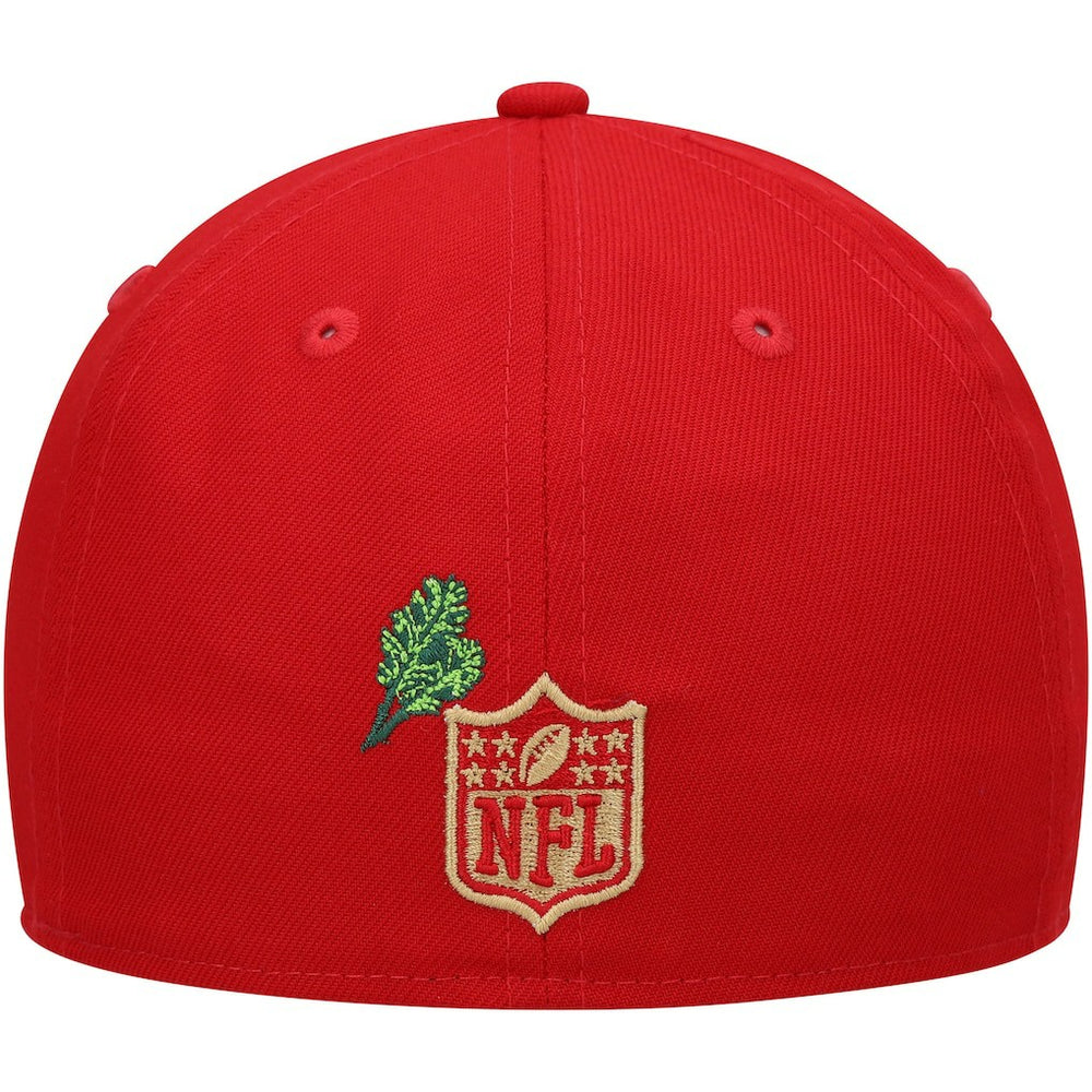 San Francisco 49ers New Era Stateview 59FIFTY Fitted Hat Scarlet | NFL