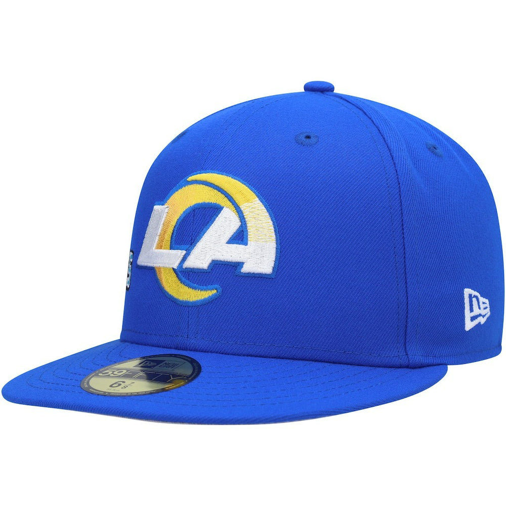 Los Angeles Rams New Era Stateview 59FIFTY Fitted Hat Royal | NFL